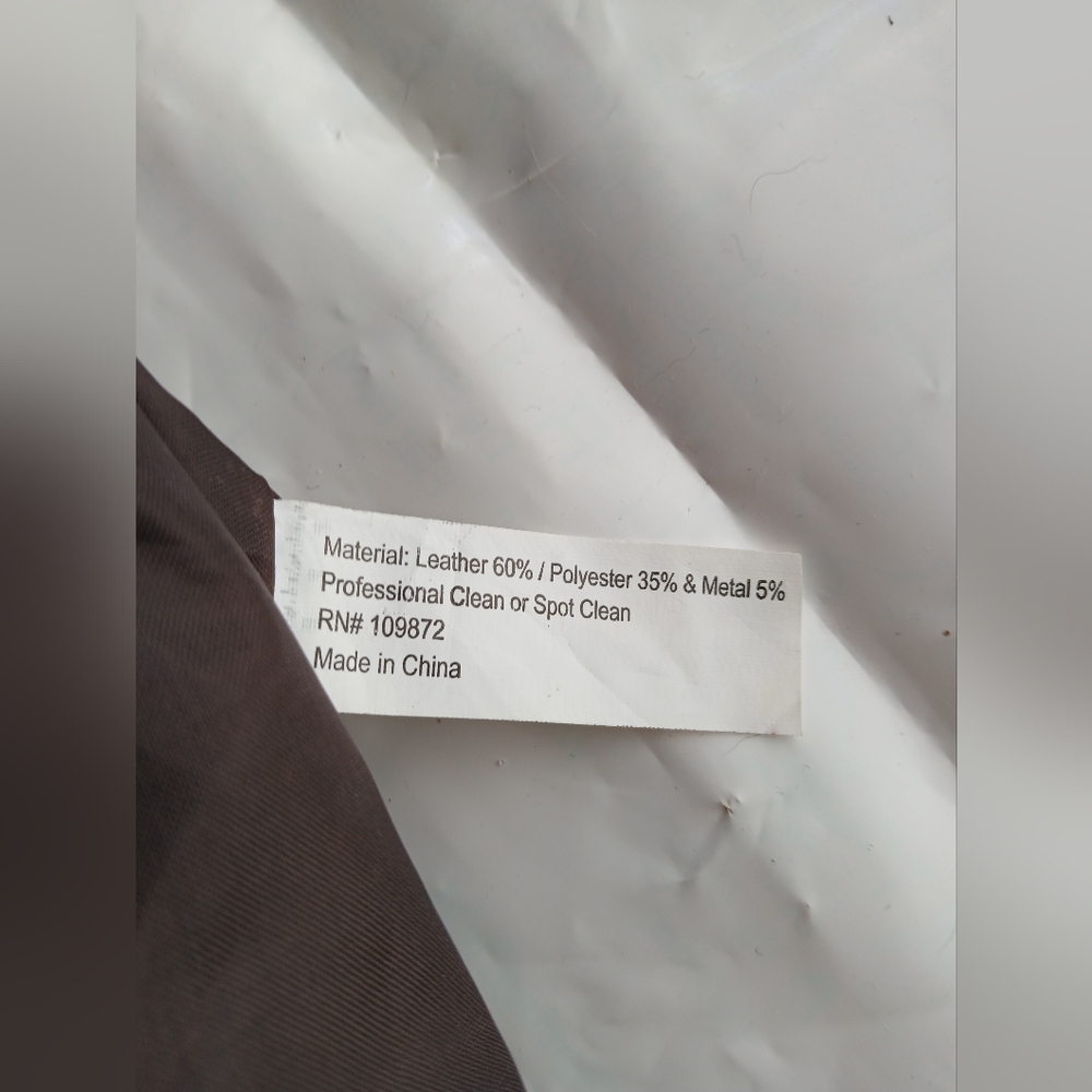 Brown Patchwork Purse - image 3